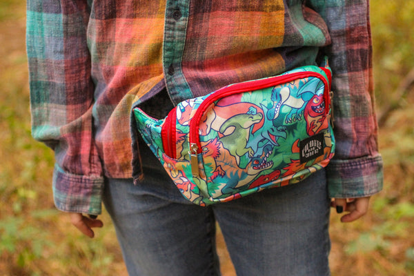 Dinosaur Fanny Pack CAMP HOWL